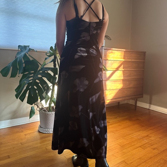 Vintage 1990s velvet dress - small - California concepts - Picture 3 of 8